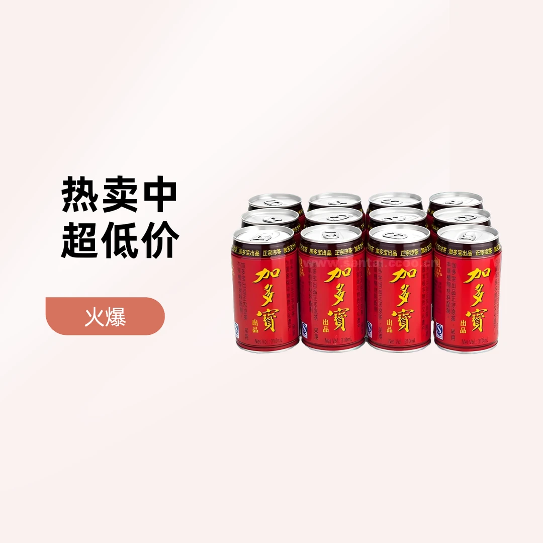 加多宝凉茶植物饮料310ml*20罐