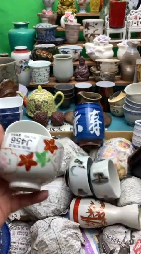 【闪购商品】盖碗海外回流瓷器