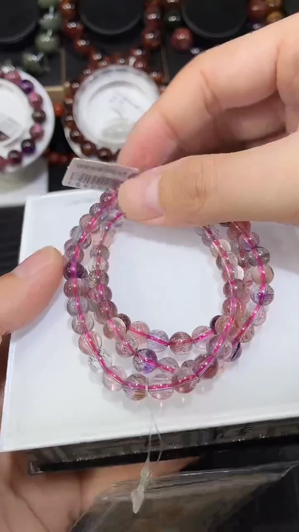 未镶嵌手链水晶超七多圈手链A6