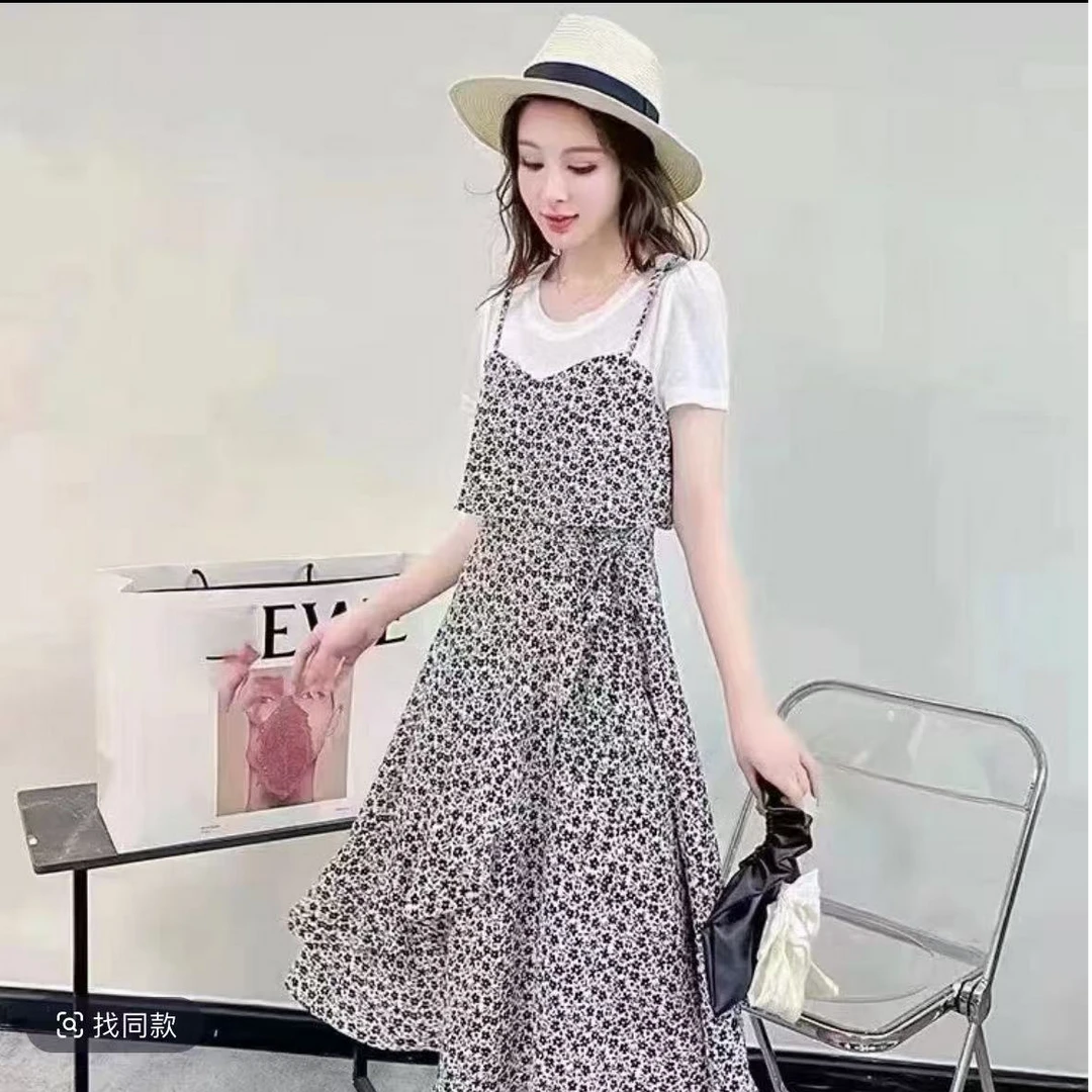 【撤柜样品】X319秋冬季气质百搭连衣裙女咖啡商家提供