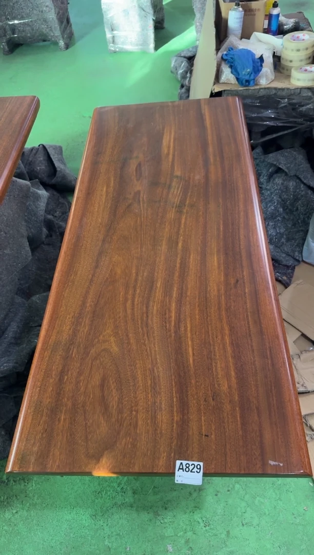 木（非红木类）进口款A829黑金檀138*60*4.5微瑕不带腿