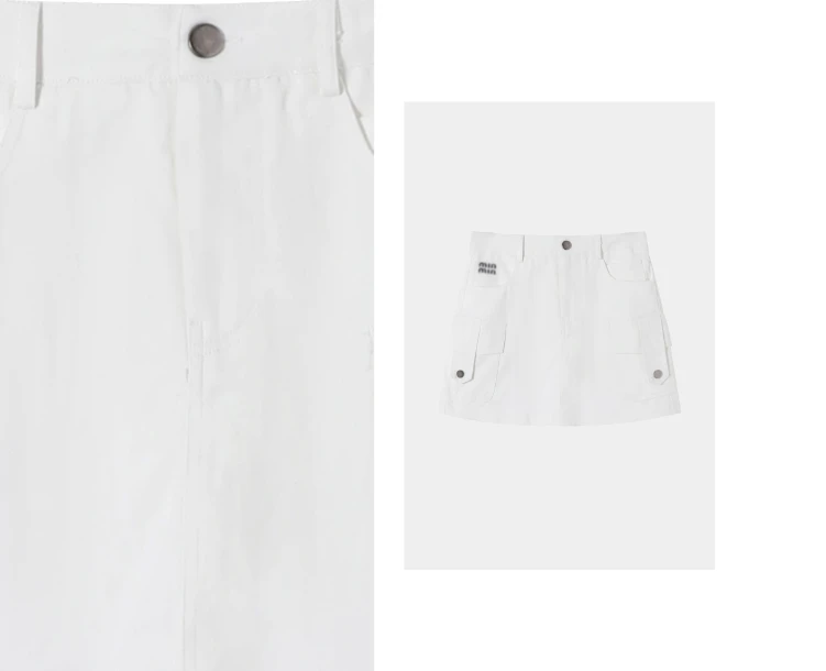 SMVP Tiberian夏季简约时尚百搭牛仔短裙W61091