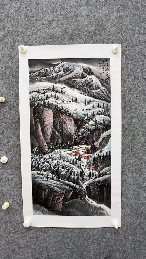 国画ST-LZZ老师绘画作品