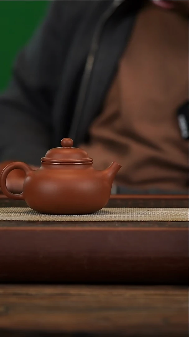 茶壶紫砂朱泥容天微瑕
