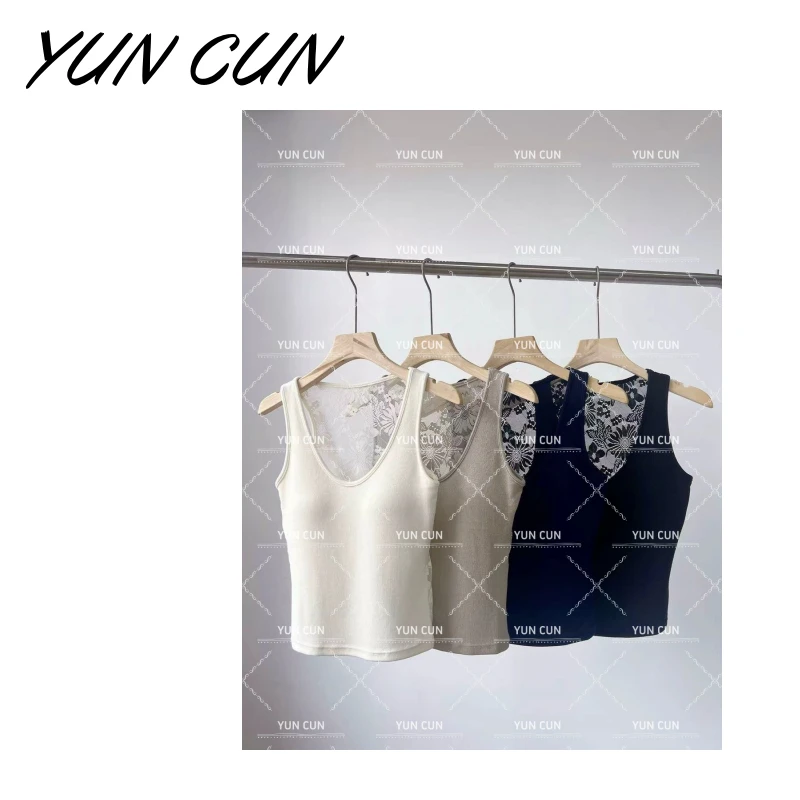 云村-【蕾丝控狂喜】高级舒适作弊器后背全蕾丝云朵杯背心301633385