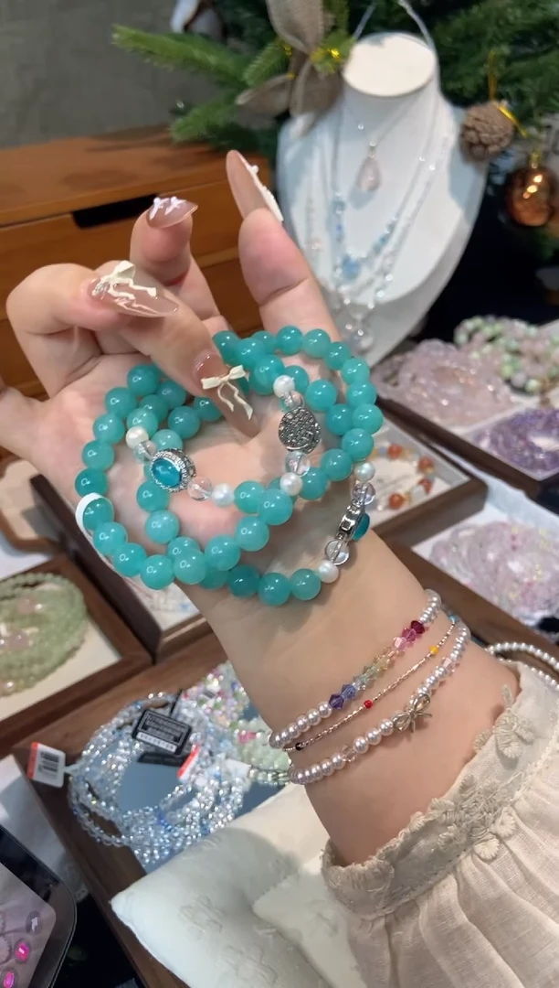 未镶嵌手串水晶孤品捡漏均匀瑕疵介意勿拍
