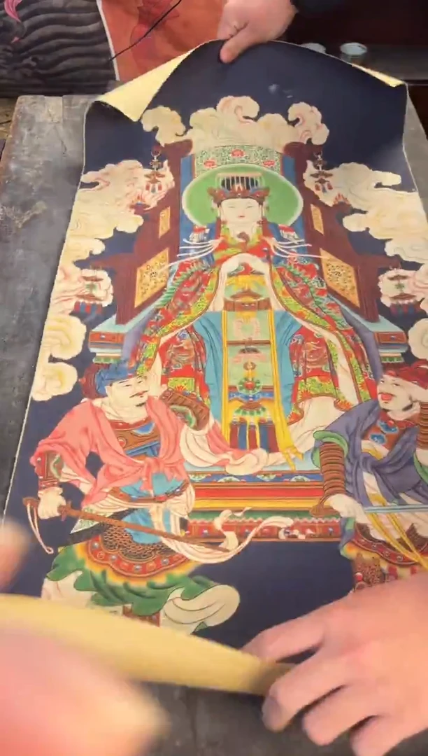 卷轴画大朱画院老六专属AA98