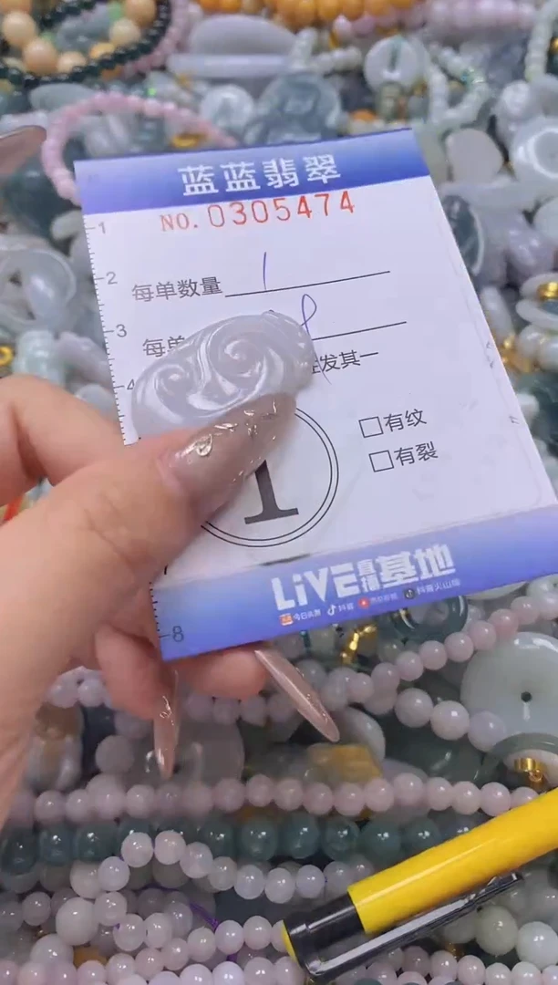 翡翠未镶嵌颈饰闪购0305474多样性发其一