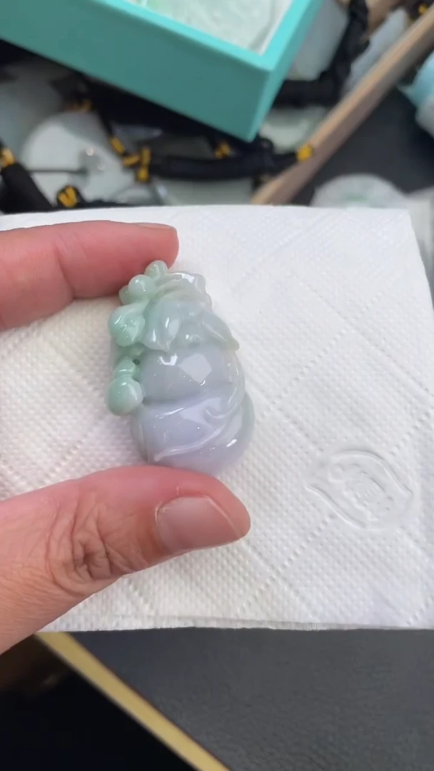 颈饰未镶嵌翡翠天然缅甸翡翠A货284