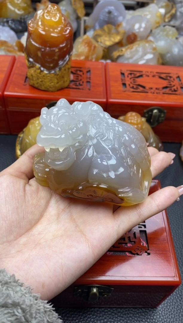 【闪购商品】玛瑙/玉髓手把未镶嵌00
