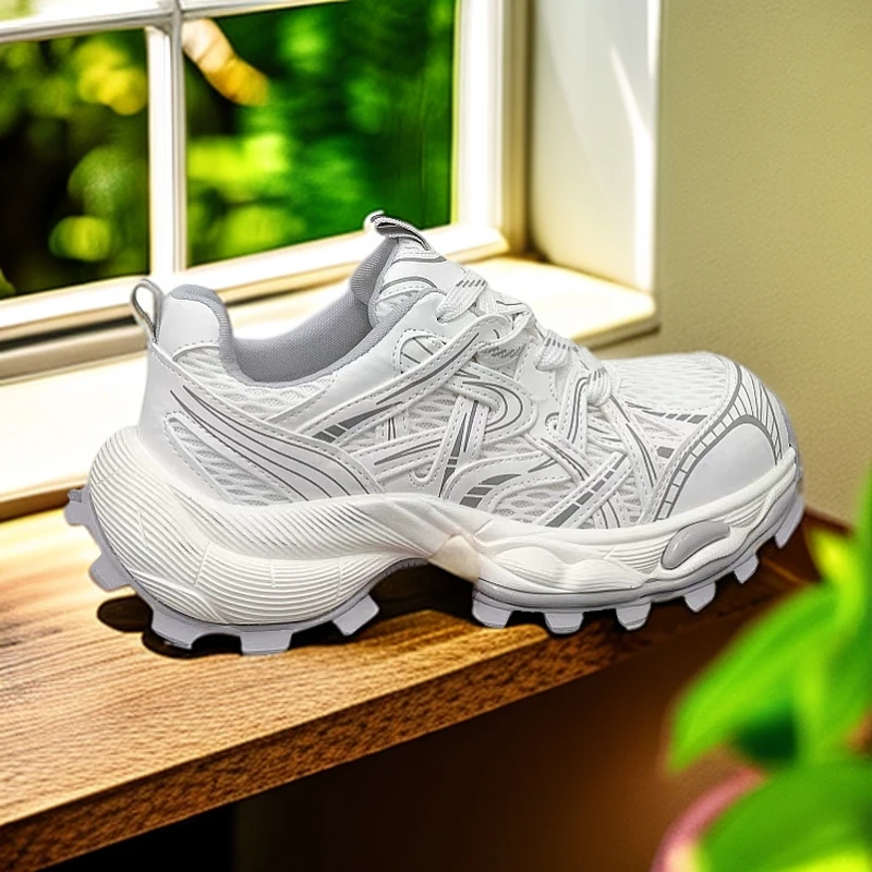 欧货炸街超火透气厚底老爹鞋夏新炸街运动休闲鞋潮流52572