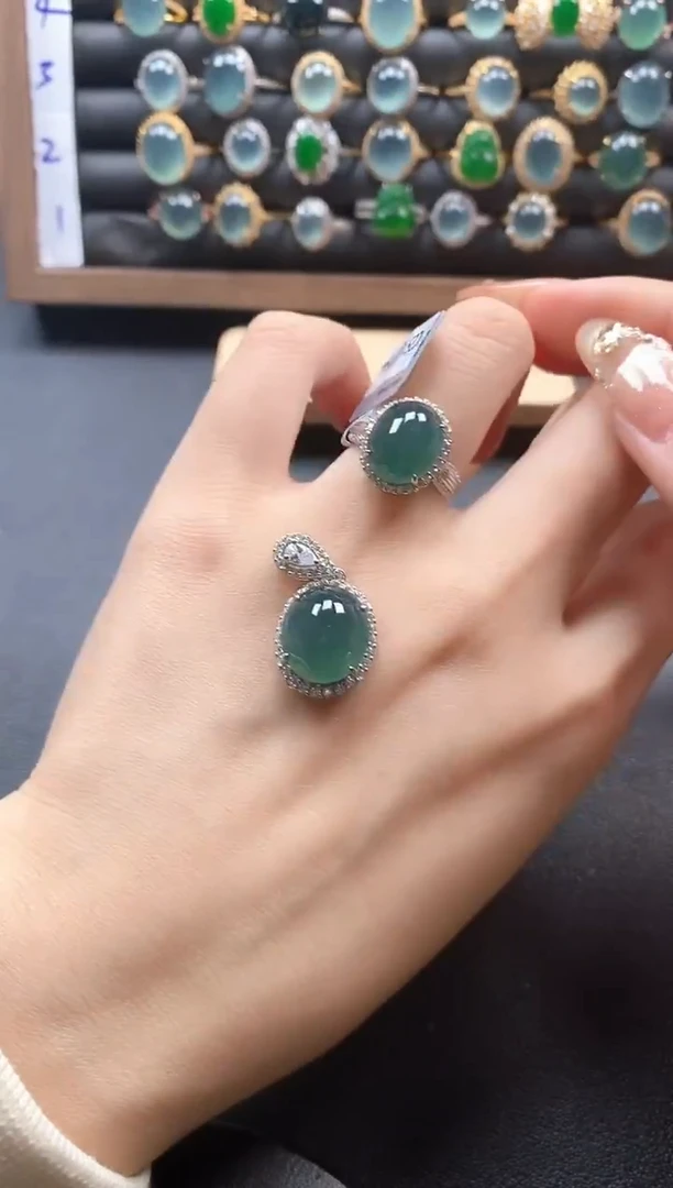 未镶嵌戒指翡翠51151