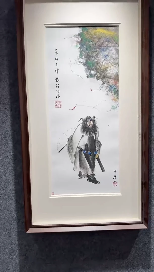 国画牛百川老师手绘孤品80x40一物一拍