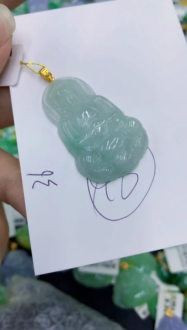 翡翠未镶嵌颈饰1111111111