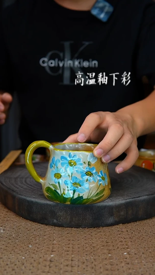 釉下彩138手工高温陶瓷