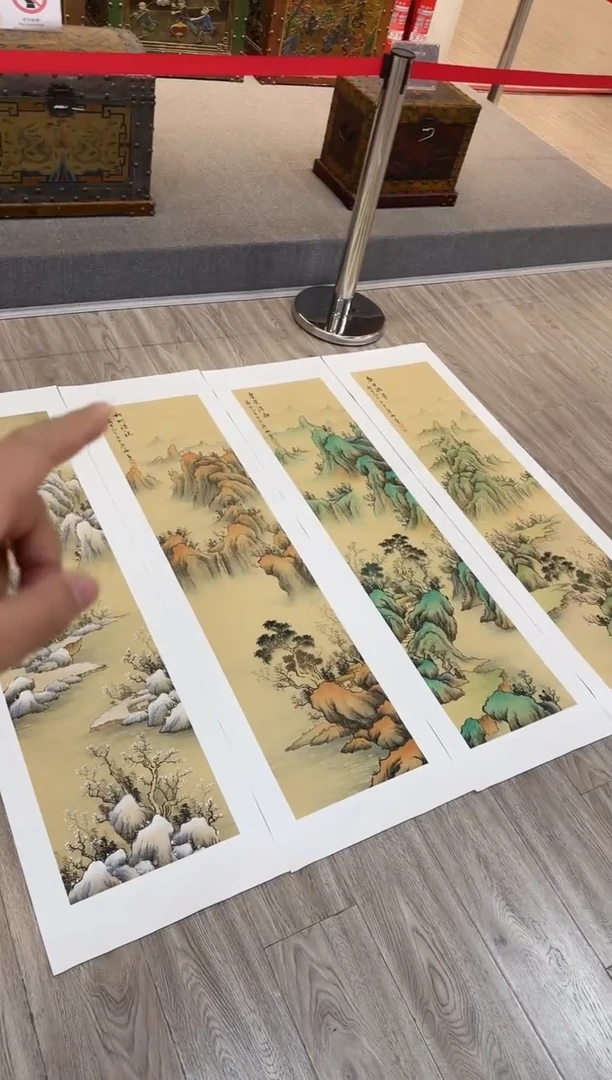 国画85赵隆轩美术馆李庆兴老师作品