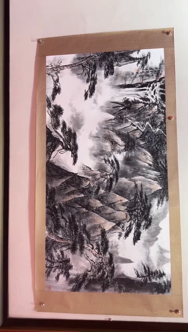 【闪购商品】绘画贺润川-8平尺-国画作品 红