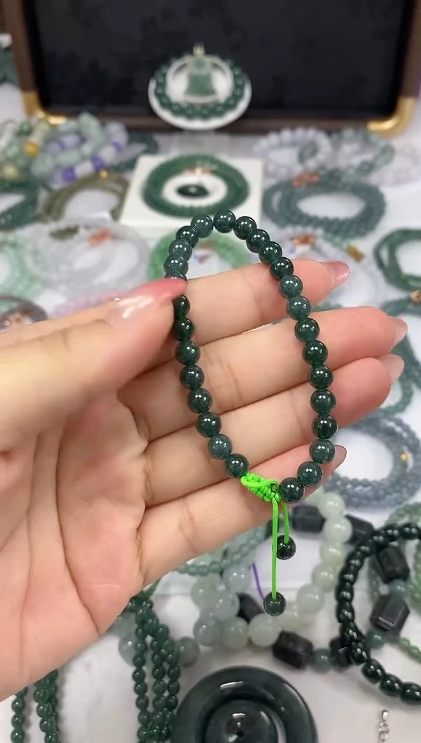 项链未镶嵌翡翠天然翡翠手链