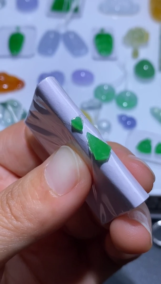 未镶嵌定制翡翠水滴