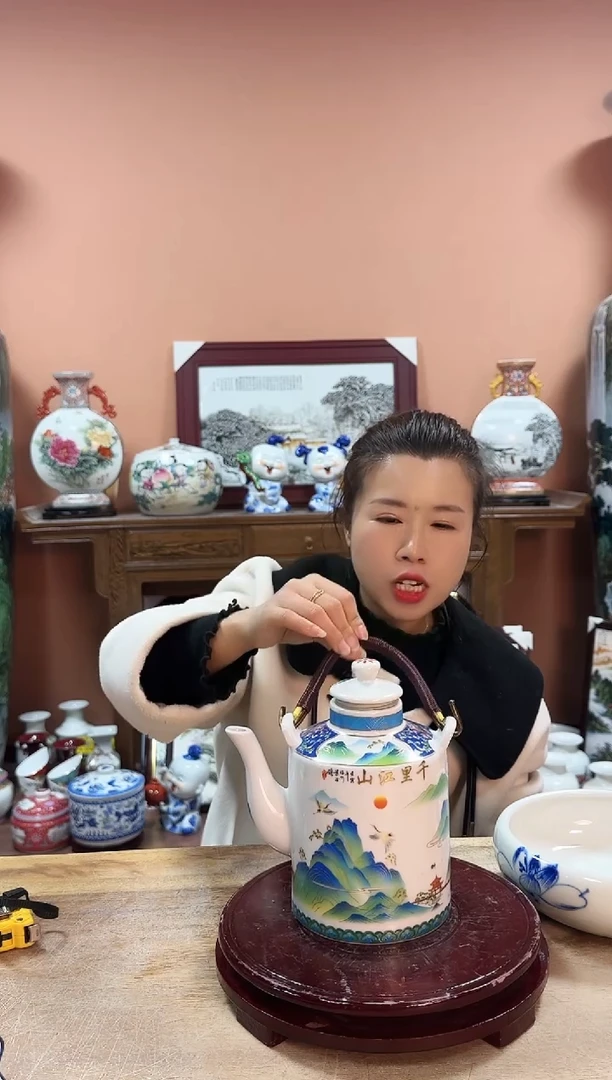 壶陶瓷提梁壶，，，，