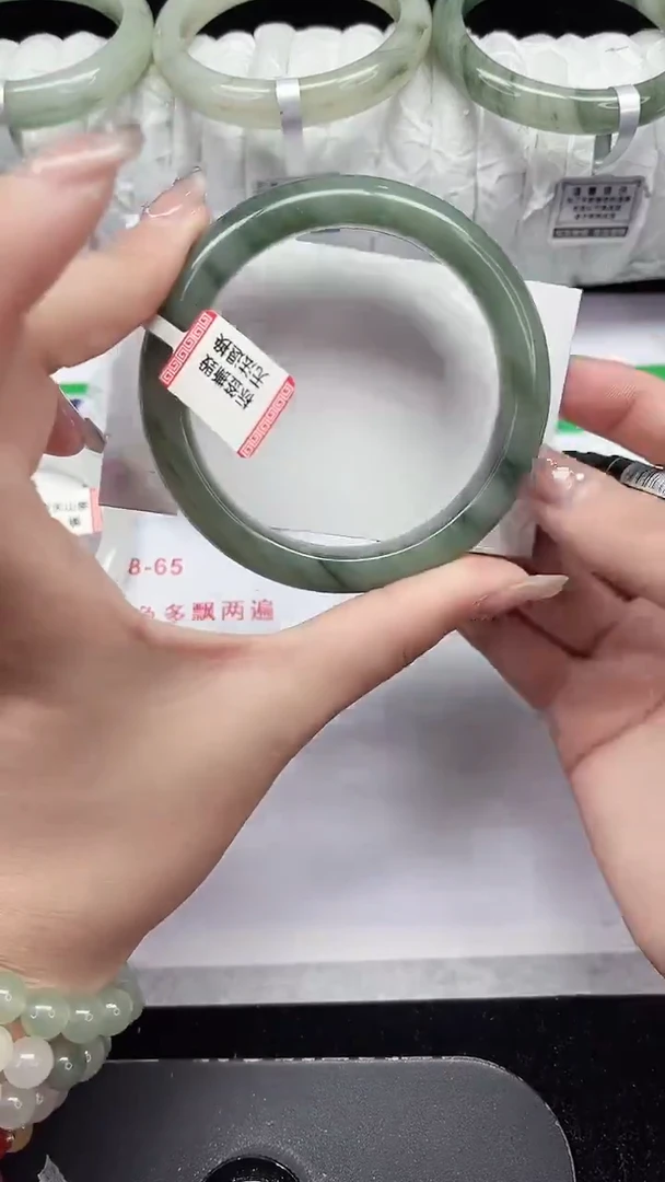 未镶嵌手镯石英质玉285-57/58