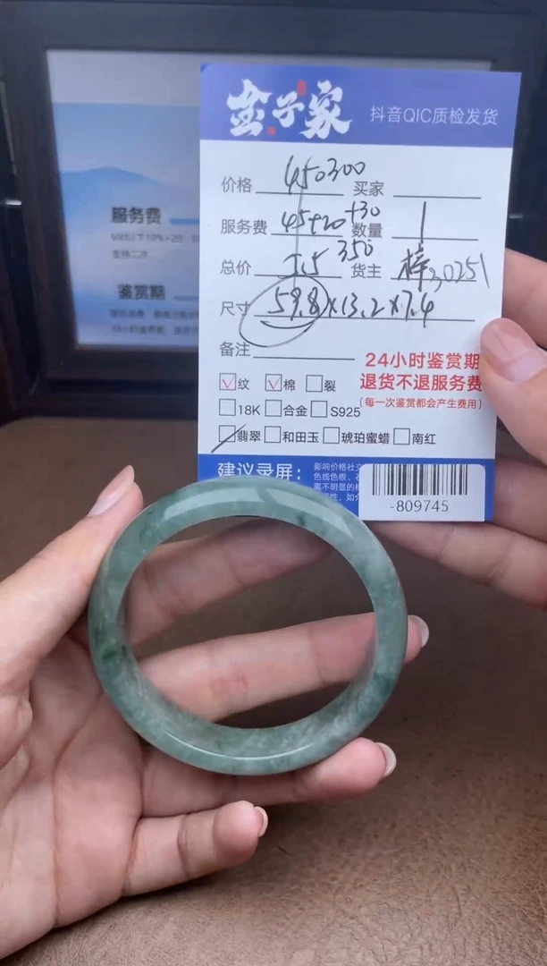 颈饰未镶嵌翡翠手镯多人-809745