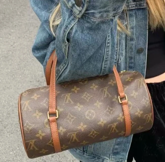 LouisVuitton/路易威登 单肩包 红皮巴比龙30 jm7627/2512