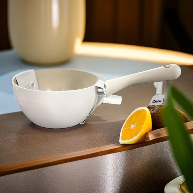 20CM  浅奶锅  辅食锅  内外陶瓷