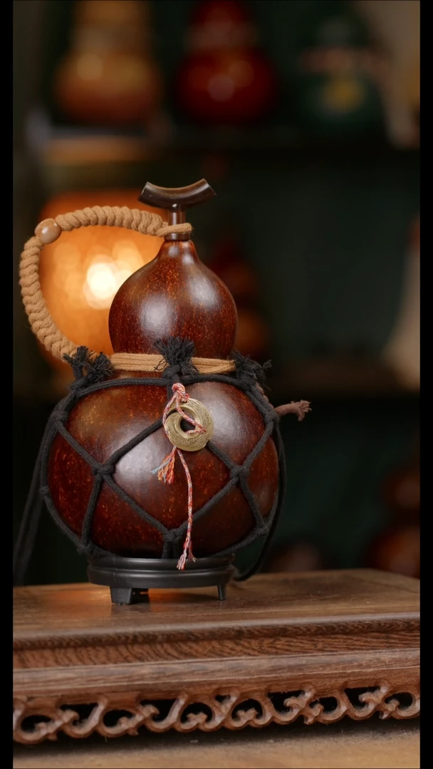 253号精品天然大漆酒葫芦一物一拍~