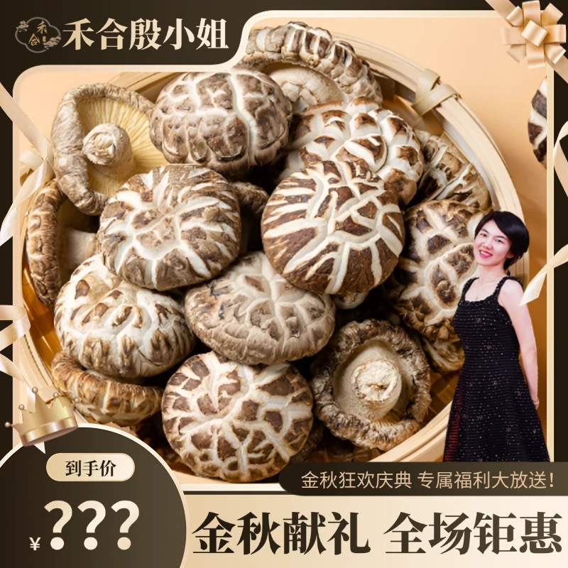 【殷小姐金秋专属】精选椴木香菇肉厚 可搭配花胶食材