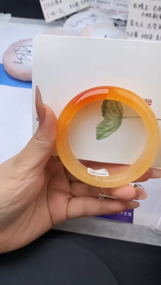 未镶嵌手镯石英质玉w183-HHB54+