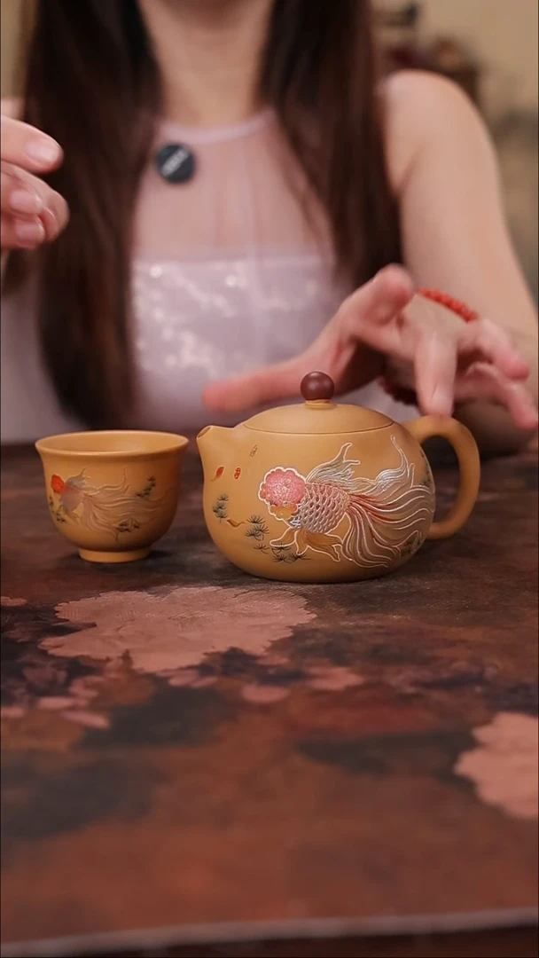 陶瓷茶具（无礼盒）@@161