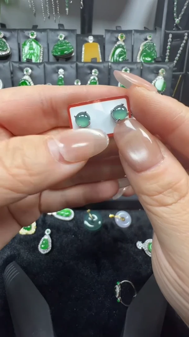 未镶嵌翡翠耳饰55