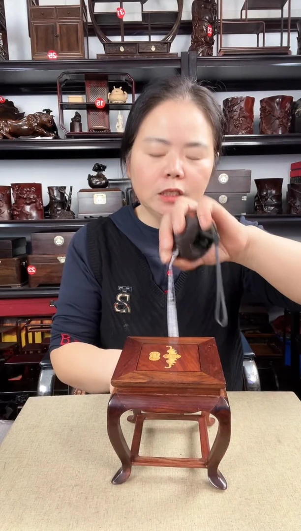 木185瑕疵老李红木工艺品