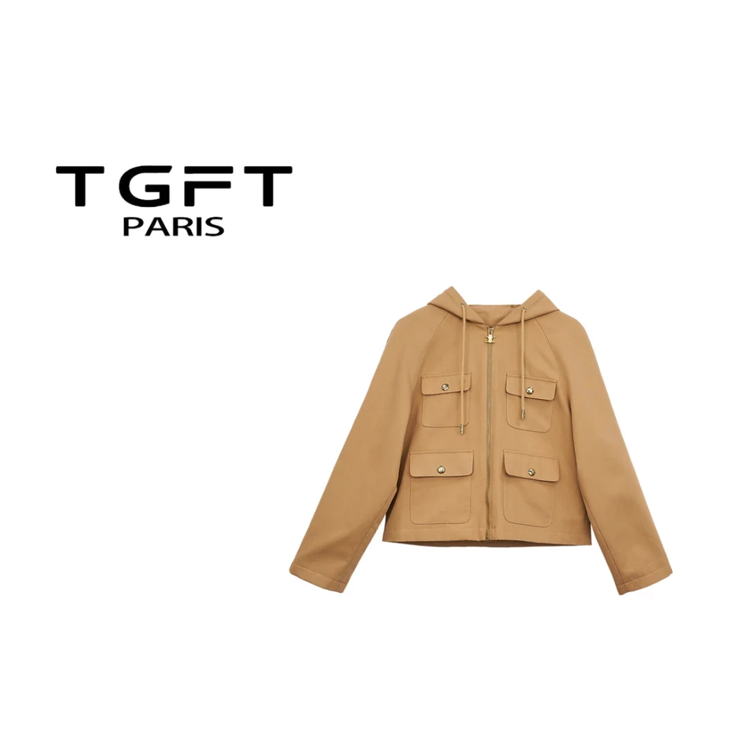 高定连帽款风衣外套-72