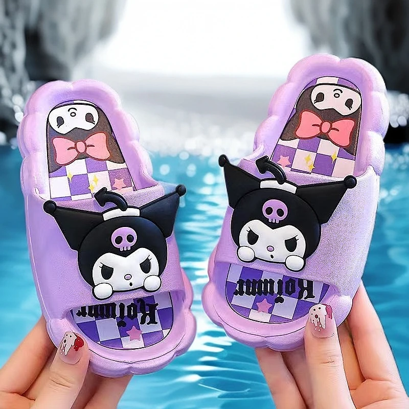 儿童拖鞋夏季女童公主可爱室内踩屎感卡通洗澡防滑宝宝亲子凉拖鞋