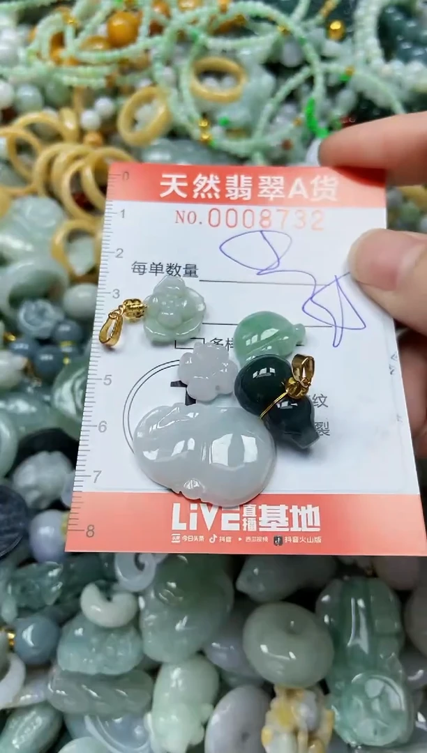 翡翠未镶嵌颈饰闪购0008732