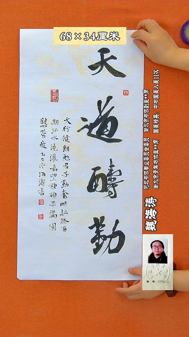 书法9R魏海涛书法作品