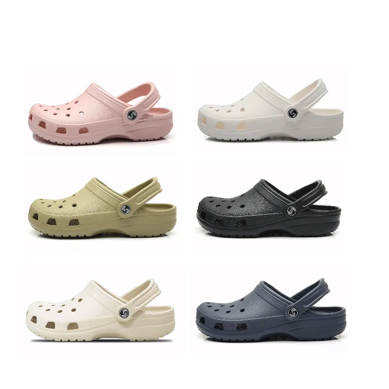 明星洞洞鞋女士学生沙滩鞋男情侣凉鞋包头懒人拖鞋防滑软底轻便