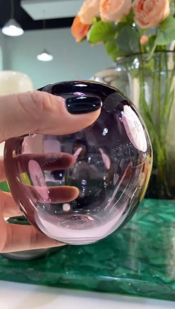 慕忆家手作琉璃花瓶