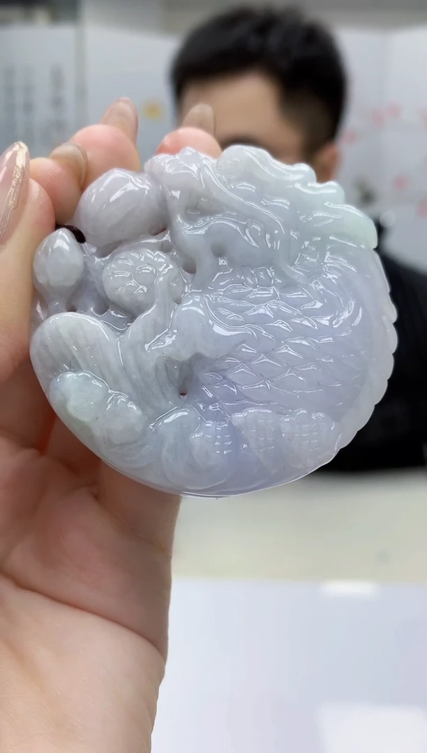 【闪购商品】定制翡翠未镶嵌5153jw-毛货挂件15