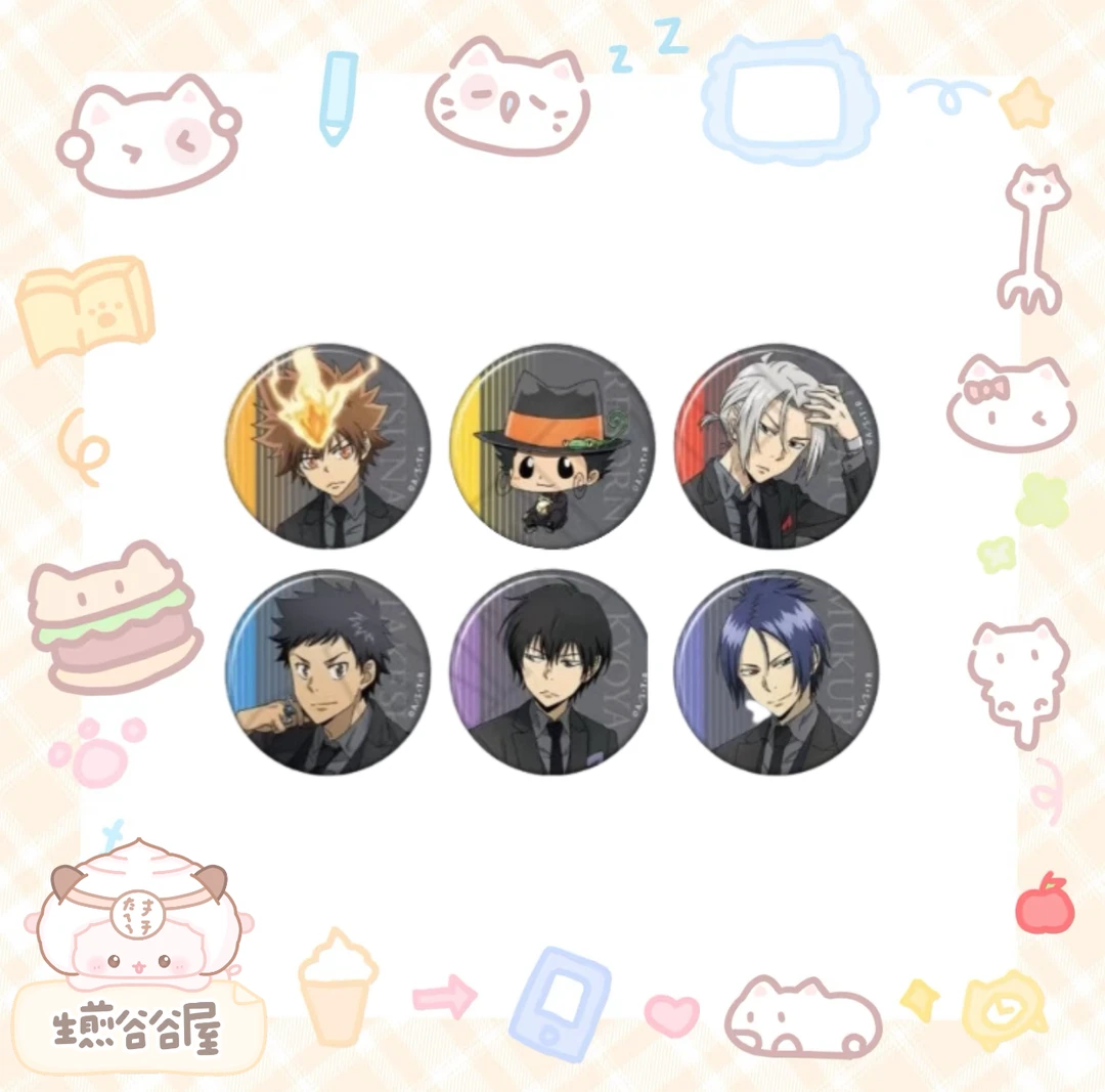 【小涵乐园】家庭教师jf25黑西装吧唧 徽章 日谷现货【默认代拆】