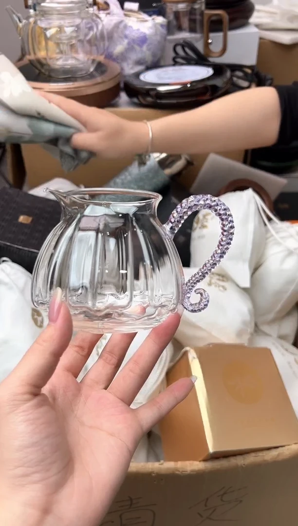 禾墨清莲茶海浅紫色