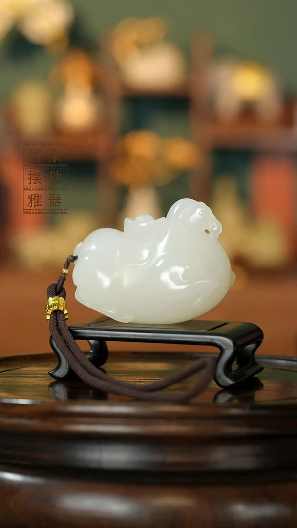 玉《马到成功》摆件