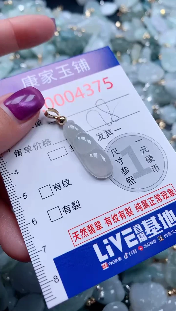 颈饰未镶嵌翡翠4375