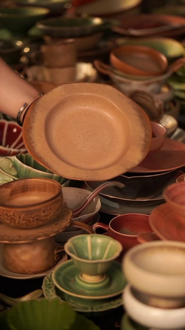 瓷景德镇高温单色釉@@