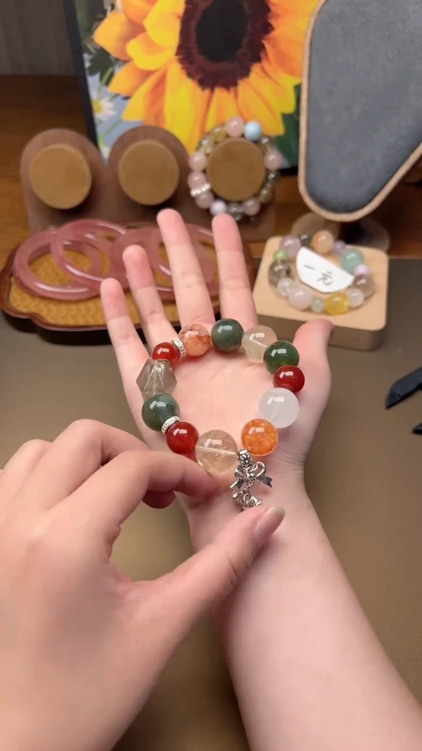 未镶嵌手串水晶1