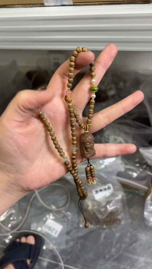 降真香无事牌降真香扎基一线搭配款项链[3436]