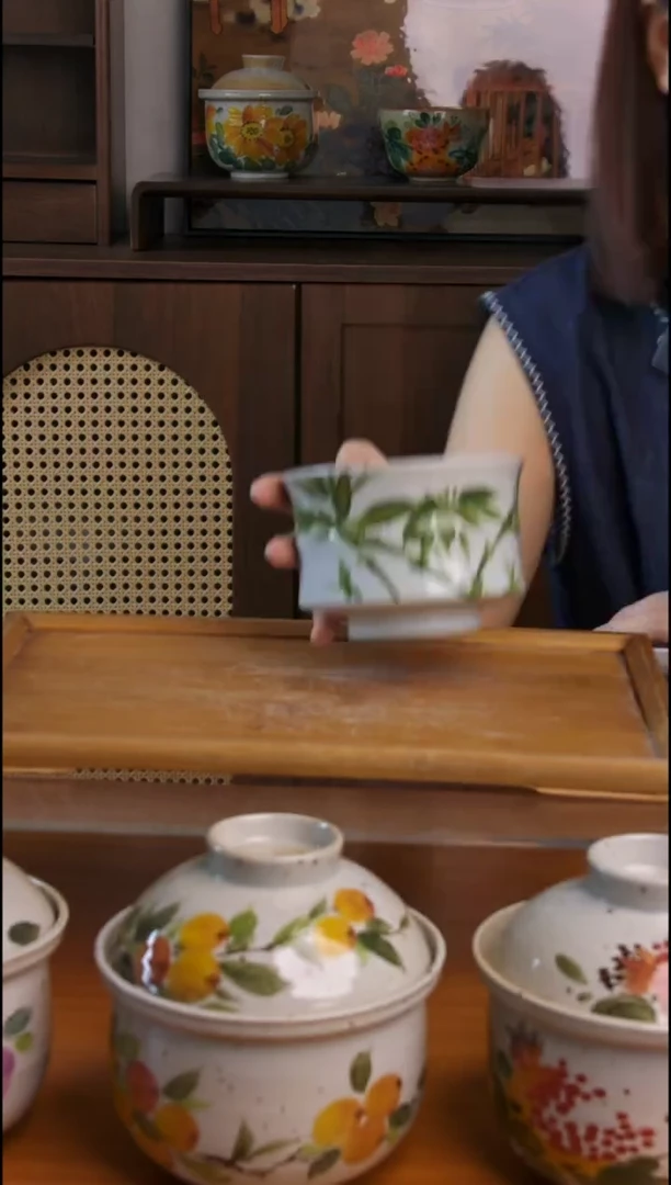 摆件景德镇陶瓷手作餐具