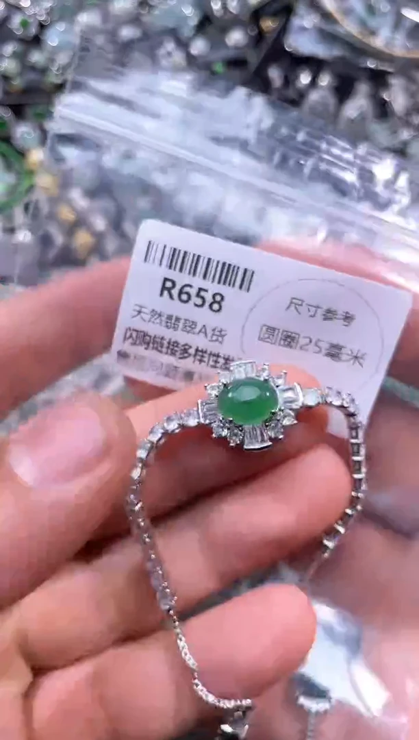 【闪购商品】翡翠颈饰未镶嵌R658手链